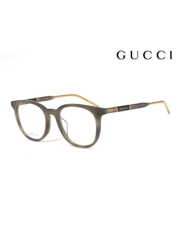 Eyewear Round Acetate Glasses Brown - GUCCI - BALAAN 2