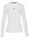 Golf Tekla Crew Neck Top GWJT08805 0000 Women's Tekla Crew Neck Top - J.LINDEBERG - BALAAN 2