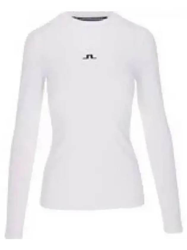 Golf Tekla Crew Neck Top GWJT08805 0000 Women's Tekla Crew Neck Top - J.LINDEBERG - BALAAN 2