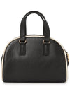 Williamsburg Small Pebbled Leather Satchel Tote Bag Black - MICHAEL KORS - BALAAN 5