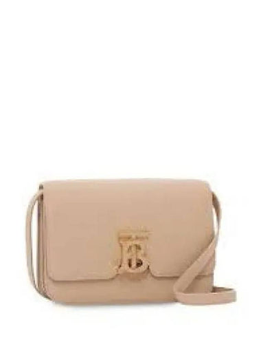 TB Logo Small Shoulder Bag Beige - BURBERRY - BALAAN 1