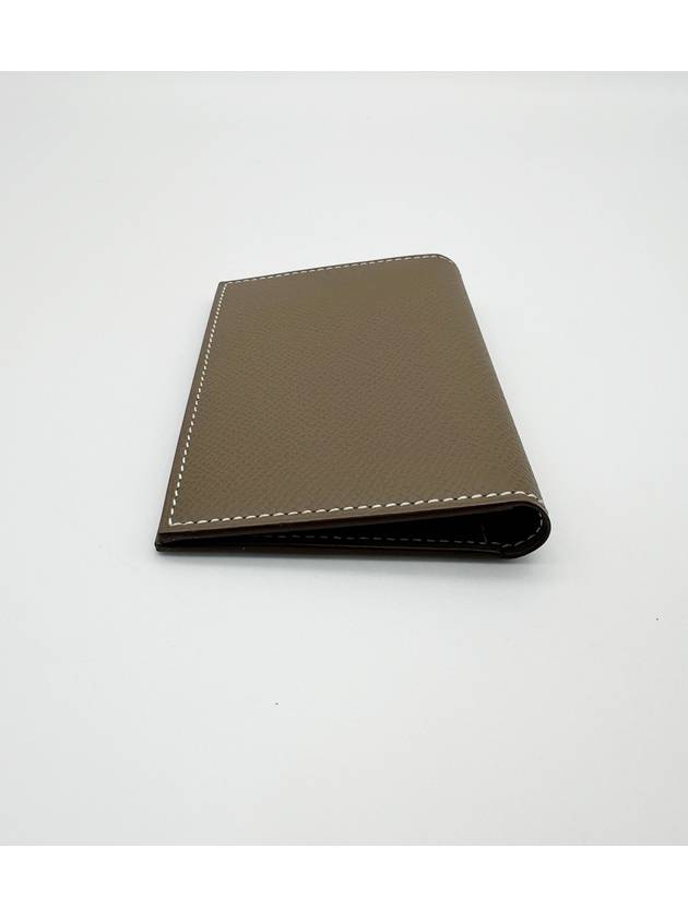 MC² Euclide Card Holder Epsom Etoupe Brown - HERMES - BALAAN 5