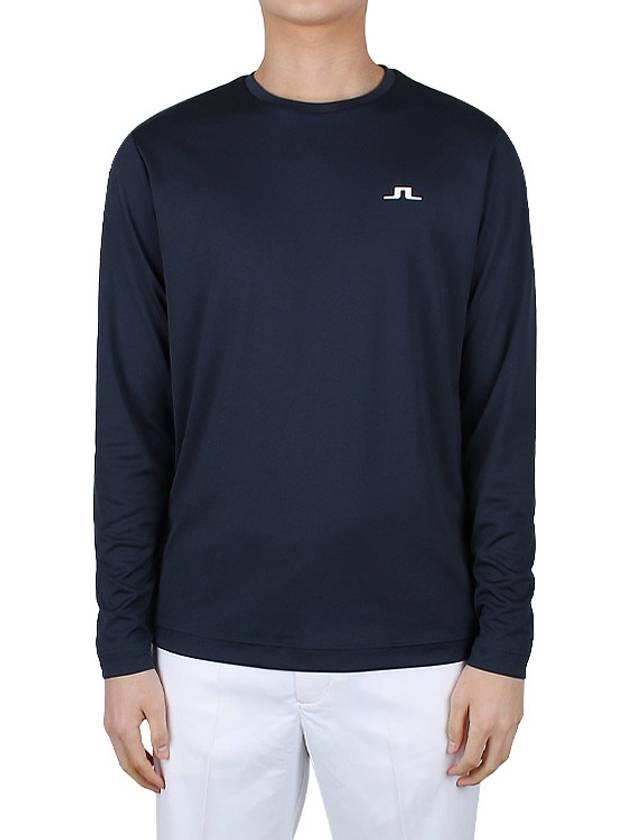 ADE Golf Long Sleeve T-Shirt Navy - J.LINDEBERG - BALAAN 4