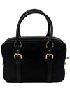 Tesuto Square Saffiano Tote Bag Black - PRADA - BALAAN 6