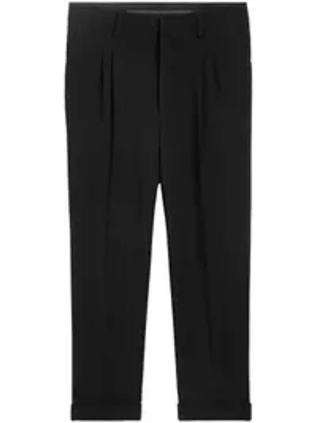 Carrot Fit Straight Pants Black - AMI - BALAAN 1