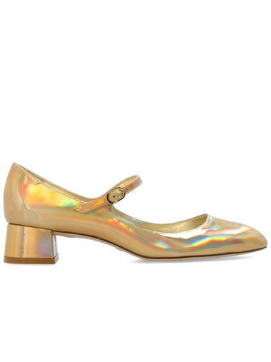 Stuart Weitzman ‘Vivienne’ Pumps, Women's, Gold - STUART WEITZMAN - BALAAN 1