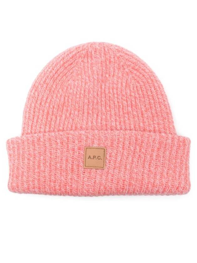 Michelle Merino Wool Cashmere Beanie Pink - A.P.C. - BALAAN 2