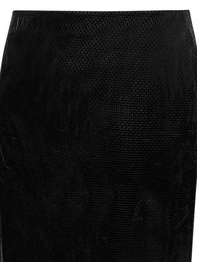 Alexander Mcqueen Skirts Black - ALEXANDER MCQUEEN - BALAAN 3