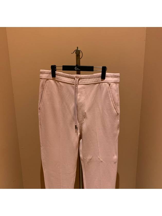 Training Button Detail Track Pants Light Pink - TOM FORD - BALAAN 3