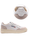 Medalist Goatskin Low Top Sneakers White - AUTRY - BALAAN 3