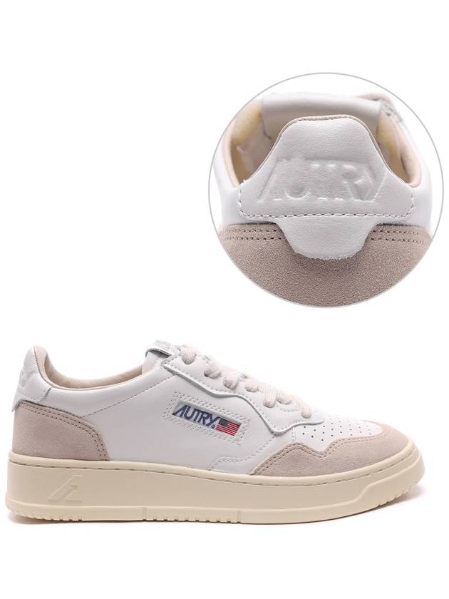 Medalist Goatskin Low Top Sneakers White - AUTRY - BALAAN 2