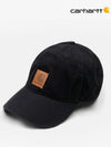 Odessa Ball Cap Black - CARHARTT - BALAAN 2