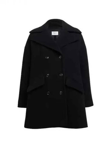 Double breasted caban coat 270949 - ALAIA - BALAAN 1