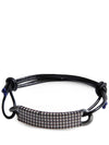 11 hound’s-tooth check Bracelet - MAISON MARGIELA - BALAAN 3