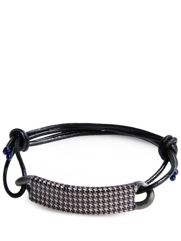 11 hound’s-tooth check Bracelet - MAISON MARGIELA - BALAAN 3