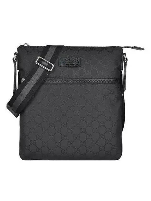 Microsima Logo Nylon Cross Bag Black - GUCCI - BALAAN 2