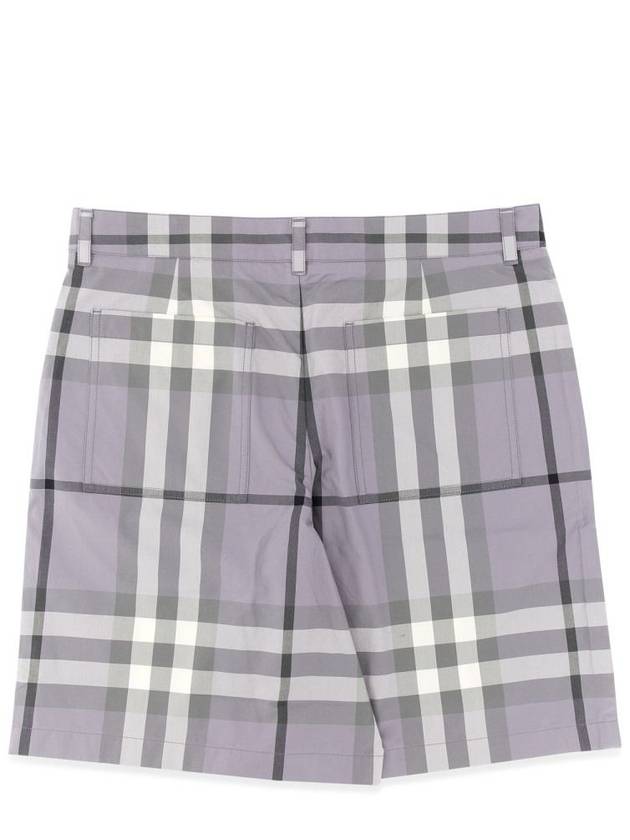 Burberry Bermuda Shorts With Tartan Pattern - BURBERRY - BALAAN 2