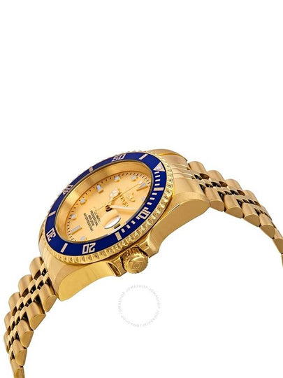 Invicta Pro Diver Automatic Date Gold Dial Men's Watch 29185 - INVICTA - BALAAN 2