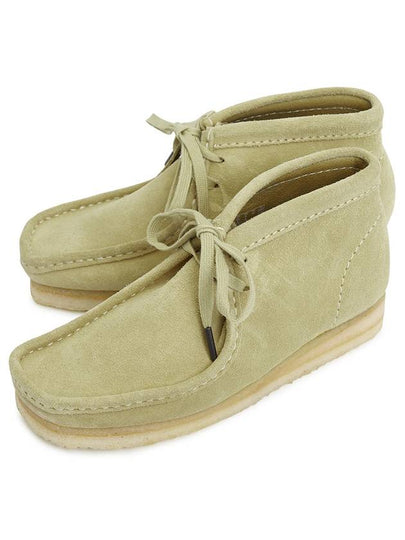 Women's Wallabee Ankle Boots Beige - CLARKS - BALAAN 2