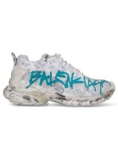 Runner Graffiti Lace Up Sneakers 772774W3RBQ - BALENCIAGA - BALAAN 2