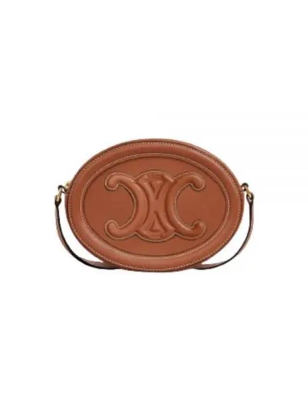 Cuir Triomphe Calfskin Cross Bag Tan - CELINE - BALAAN 2