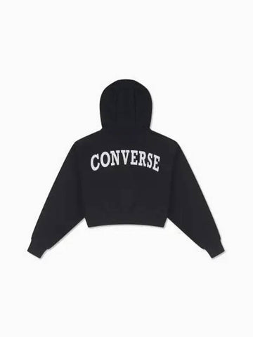 Retro full zip hoodie black 10026150 A01 - CONVERSE - BALAAN 1