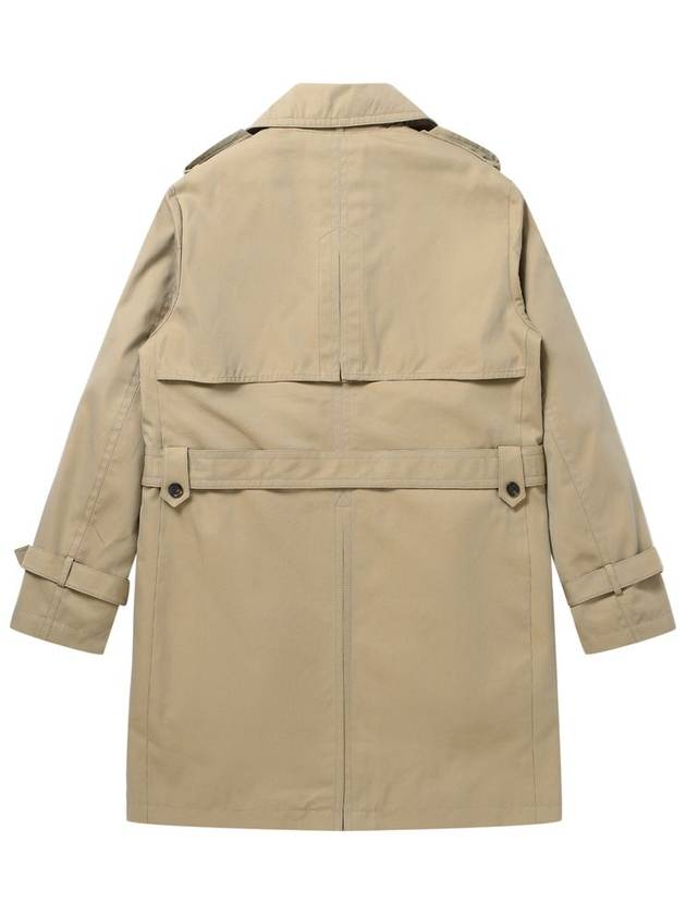 Belted Double Trench Coat Beige - SOLEW - BALAAN 3