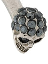 Skull Cubic Bangle Bracelet Silver - ALEXANDER MCQUEEN - BALAAN 4