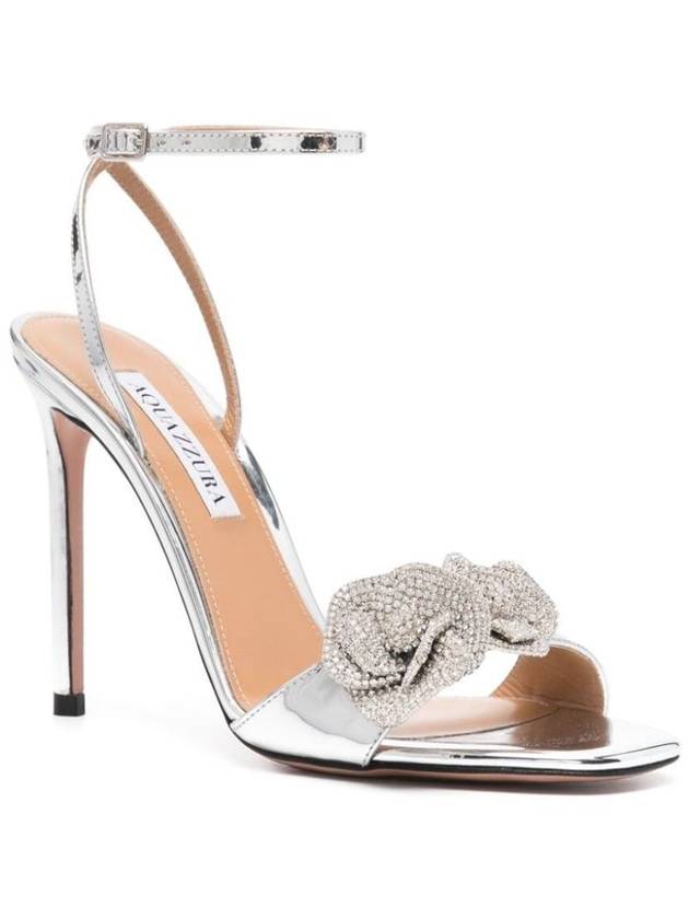 Aquazzura Crystal Orchid Sandal 105 Shoes - AQUAZZURA - BALAAN 2