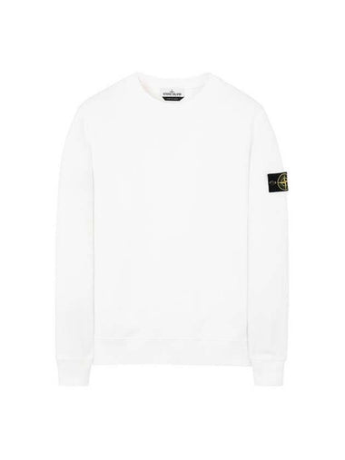 Wappen Pocket Sweatshirt White - STONE ISLAND - BALAAN 1