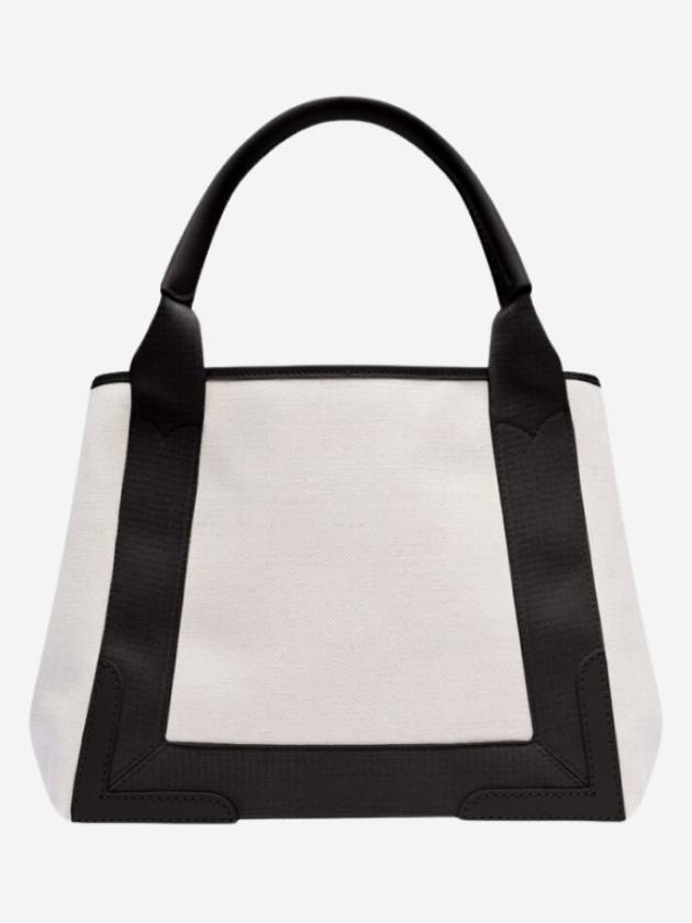 Cabas Logo Canvas Small Tote Bag Black - BALENCIAGA - BALAAN 3