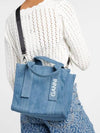 24SS Tech Denim Tote Bag Shoulder Bag - GANNI - BALAAN 9