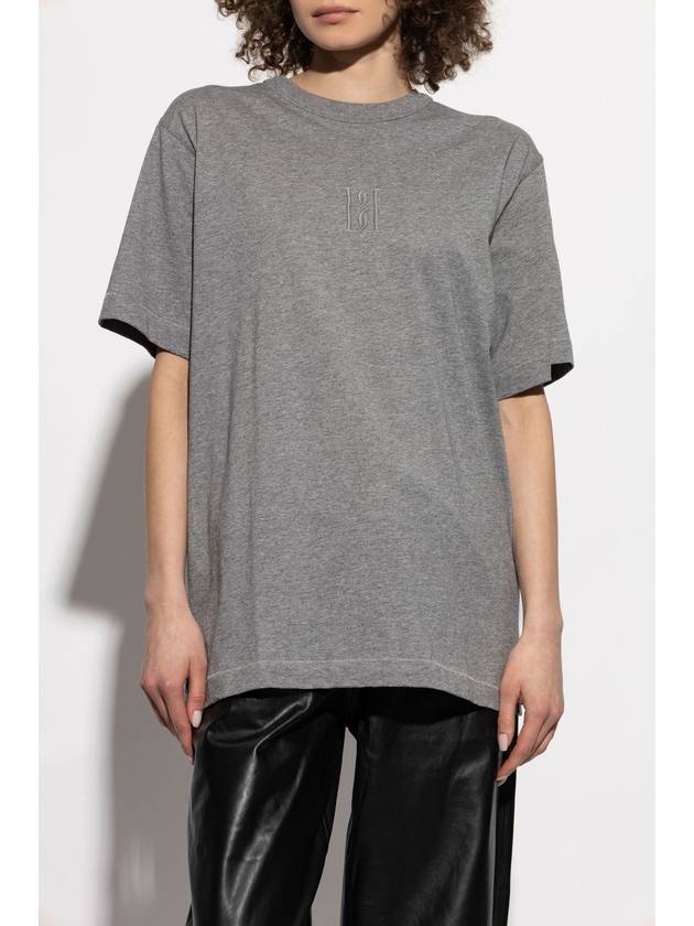 By Malene Birger T-shirt Fayeh, Women's, Grey - BY MALENE BIRGER - BALAAN 3