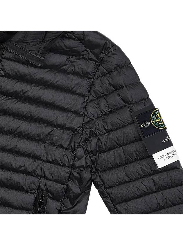 Loom Woven Chambers Down Padding Black - STONE ISLAND - BALAAN 5