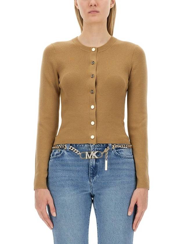 Michael Kors Wool Cardigan - MICHAEL KORS - BALAAN 1