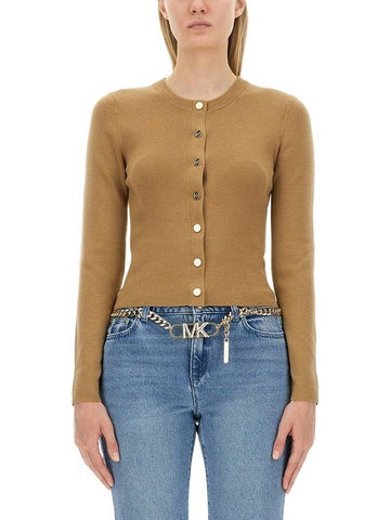 Michael Kors Wool Cardigan - MICHAEL KORS - BALAAN 1