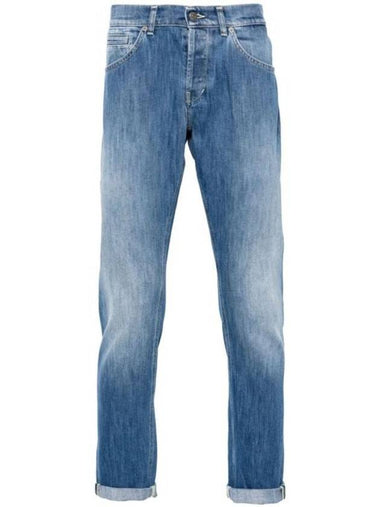 Denim Straight Pants UP232 DS0107U GV2 800 DENIM - DONDUP - BALAAN 1