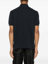 Afko Logo Cotton Polo Shirt Black - ISABEL MARANT - BALAAN 5