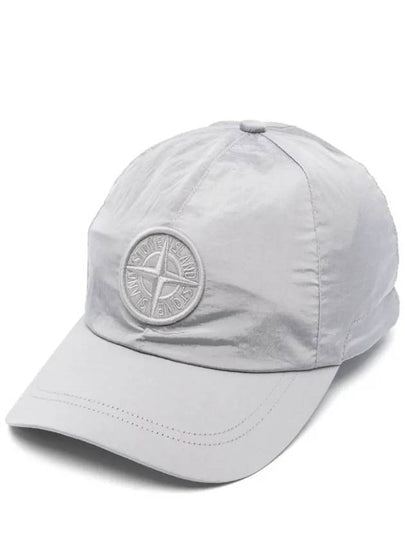 Nylon Metal Econyl Ball Cap Pearl Grey - STONE ISLAND - BALAAN 2