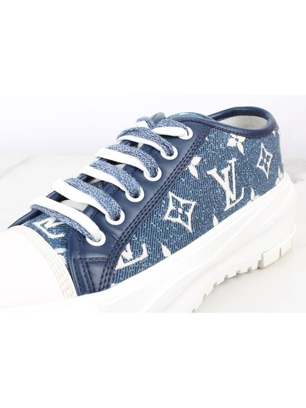 LV Squad Denim Sneakers 36 230 - LOUIS VUITTON - BALAAN 7