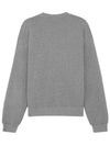 Bold Fox Head Cotton Sweatshirt Grey - MAISON KITSUNE - BALAAN 3