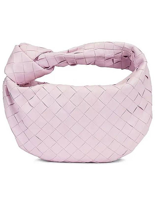 Jodie Intrecciato Small Tote Bag Purple - BOTTEGA VENETA - BALAAN 2