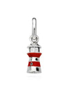 Glow In The Dark Lighthouse Dangle Bracelet Charm Silver Red - PANDORA - BALAAN 1