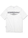 London Address IV Short Sleeve T Shirt Ivory - ICONOGRAPHY - BALAAN 1