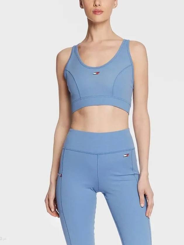 Women's Sorona Support Sports Bra Blue - TOMMY HILFIGER - BALAAN 3