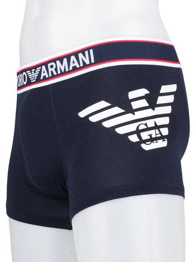 Eagle Boxer Briefs Black - EMPORIO ARMANI - 4