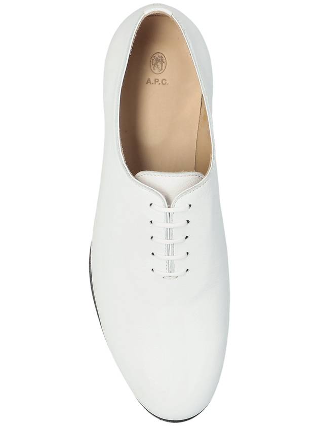 A.P.C. ‘Frank’ Oxford Shoes, Women's, White - A.P.C. - BALAAN 6