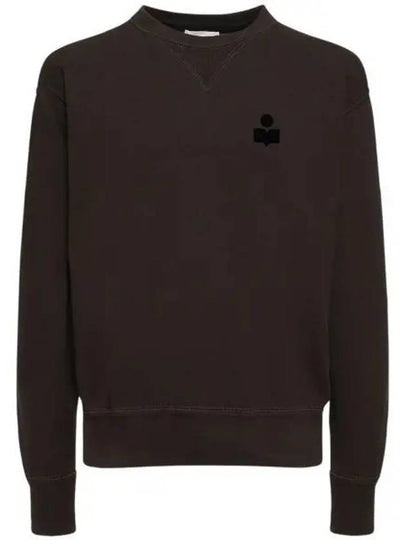 Men's Mike Logo Sweatshirt Dark Brown - ISABEL MARANT - BALAAN 2