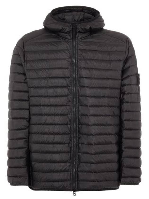 Loom Woven Chambers R-Nylon Down-TC Packable Jacket Black - STONE ISLAND - BALAAN 2