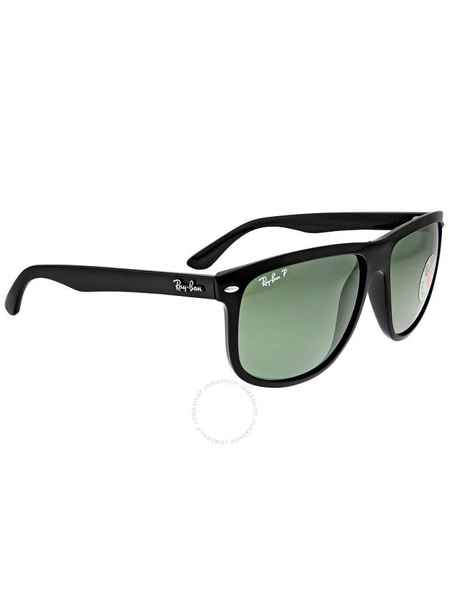 Ray Ban Boyfriend Polarized Green Rectangular Men's Sunglasses RB4147 601/58 60 - RAY-BAN - BALAAN 3